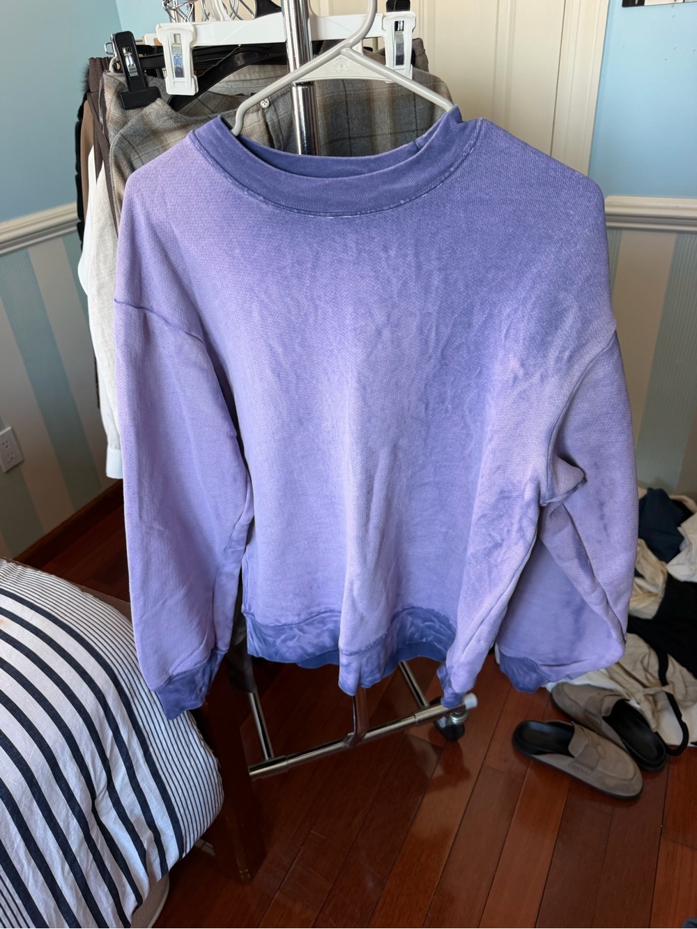 Cotton Citizen Lilac Crewneck Sweatshirt